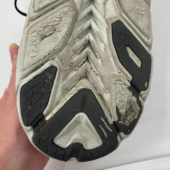 HOKA One One Mens Clifton 8 Running Shoes Athletic Sneakers Gray Red Mens 13 - Picture 11 of 16